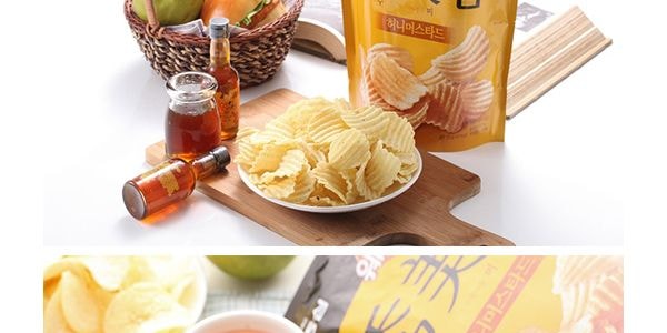 韩国NONGSHIM农心 蜂蜜芥末口味薯片 85g 风靡韩国