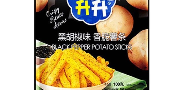 脆升 香脆薯條 黑胡椒味 100g