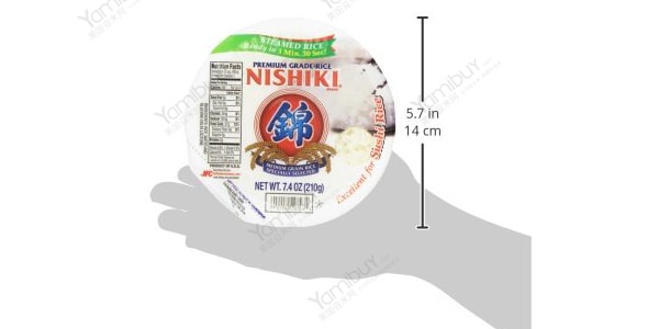日本NISHIKI锦 微波即食米饭  可用于寿司制作 210g