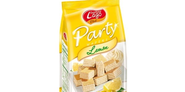 義大利ELLEDI愛利地 PARTY派對 華夫壓縮小餅乾 檸檬味 250g