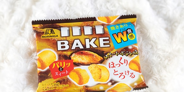 日本MORINAGA森永 BAKE 烘烤浓厚烤甜薯巧克力 38g