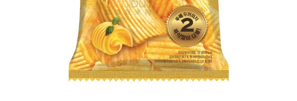 韩国HAITAI海太 蜂蜜黄油加厚薯片 65g