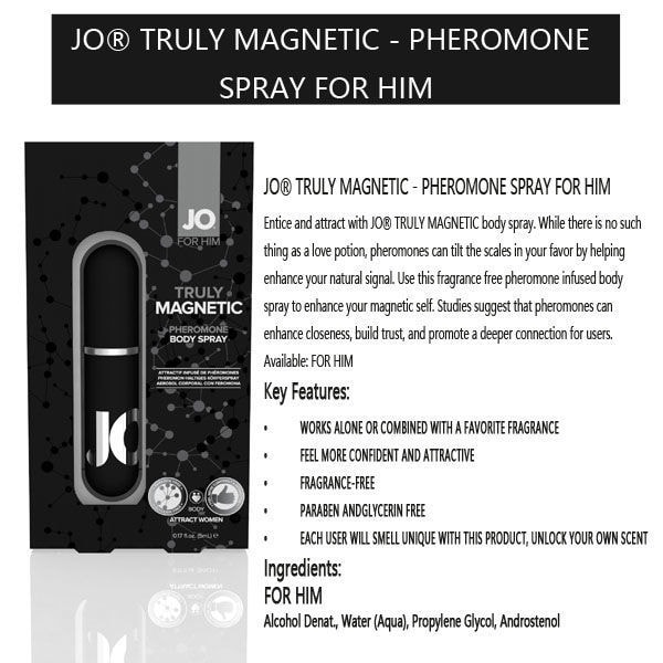 Truly Magnetic Body Spray For Him