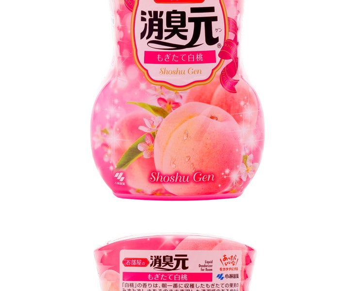 [日本直邮] 日本KOBAYASHI小林制药 室内除臭芳香剂 新鲜白桃香 400ml