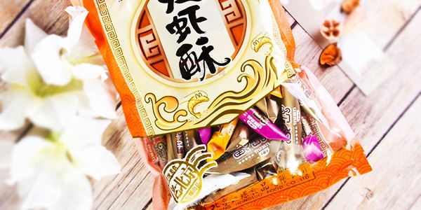 红螺食品 大虾酥 酥心糖 400g 北京特产 中华老字号
