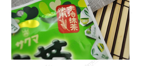 日本SAKUMA 新食感抹茶牛奶三明治夹心糖 59g