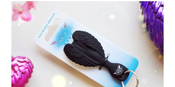 【赠品】英国TANGLE ANGEL Angel Baby天使美发梳钥匙扣 黑蓝