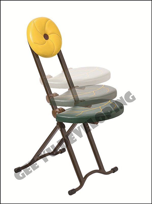 Sectionless Folding Chair w/Patent #Sun Flower