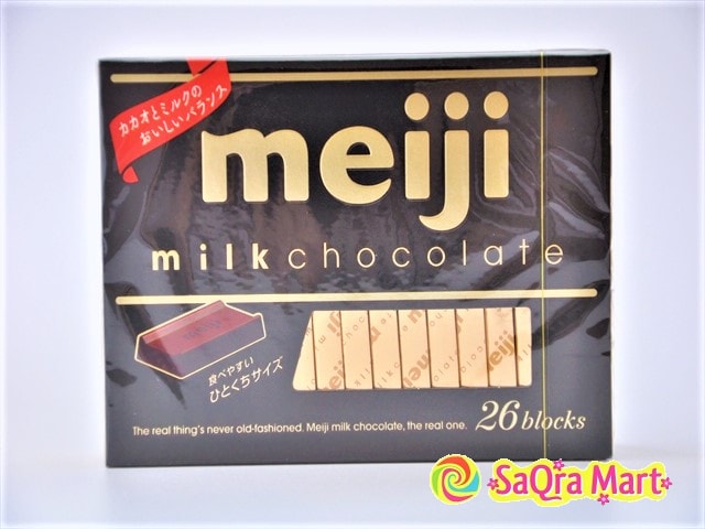 【日本直邮】 MEIJI明治 牛奶巧克力 26片