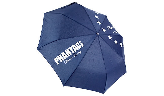 Auto-Open Umbrella #Logo/Blue