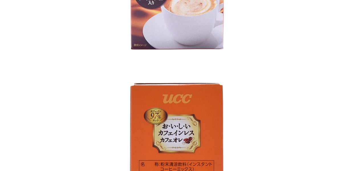 [日本直邮] 日本UCC 低咖啡因速溶欧蕾咖啡 12g×5袋
