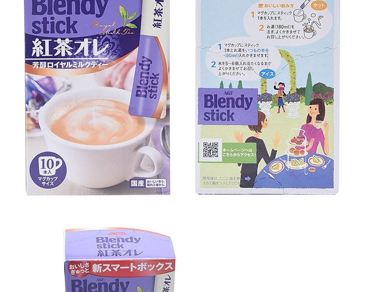 [日本直邮] 日本AGF Blendy Stick 红茶欧蕾 11g×10支