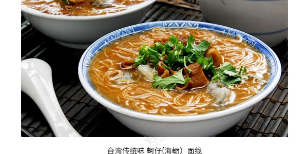 台灣新東陽 傳統美食蚵仔麵線 內附調味包 300g
