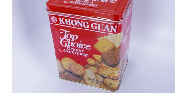新加坡KHONG GUAN康元 首选综合饼干 铁盒装 1190g