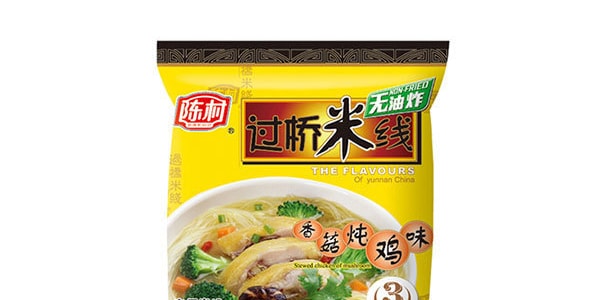 陳村 非炸過橋米線 香菇燉雞口味 4包入