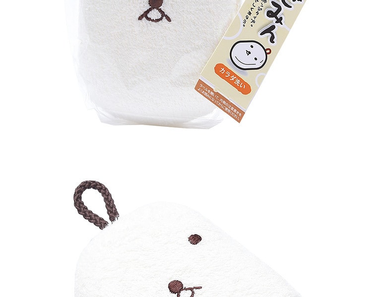 [日本直邮] 日本KOKUBO小久保工业所 护肤拉毛入浴棉 1个