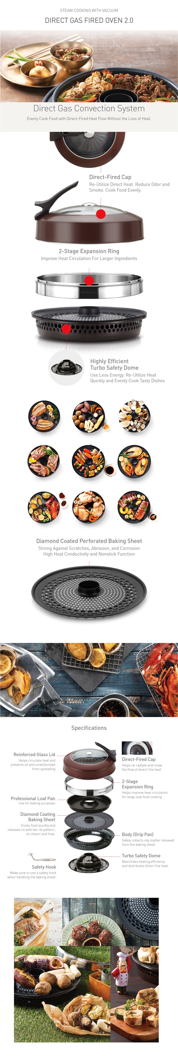 Direct Gas Fired Oven