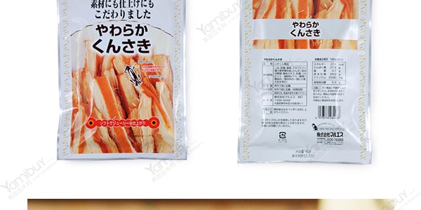 日本MARUESU 珍品海味 煙燻魷魚條 83g