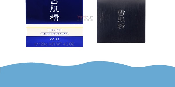 日本KOSE高絲 雪肌精 潔顏皂 祛痘收縮毛孔 120g 無盒