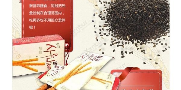 韓國HAITAI海太 全麥黑芝麻營養棒 60g