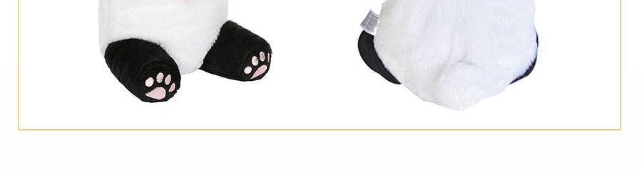【贈品】日本RILAKKUMA輕鬆熊 KORILAKKUMA白熊 可愛小熊貓裝扮公仔 13.5寸