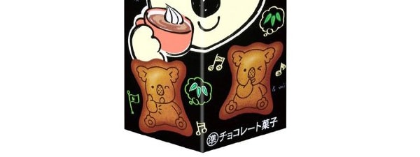 日本LOTTE樂天 無尾熊系列餅乾 巧克力餅乾 牛奶夾心味 48g