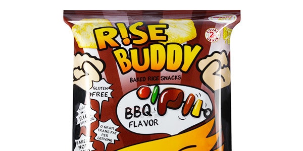 泰国RISE BUDDY 米片 烧烤味 39.7g