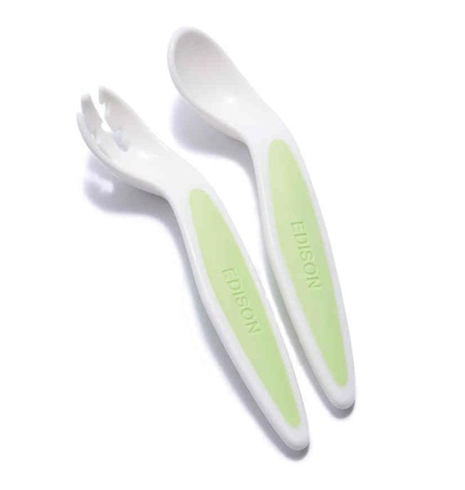 Baby Fork and Spoon #Green 1set
