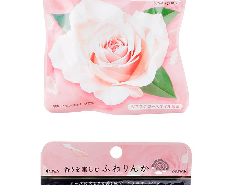 [日本直邮] 日本KRACIE 肌美精 神奇口香糖果 玫瑰花香味 32g