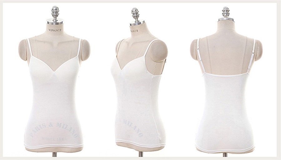 gypsohila American Sleeve Tank ホワイト　M 新品 Original Ribbed Tanktop - White – LÝFT