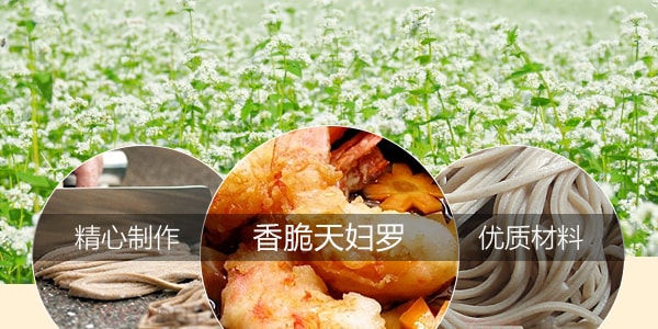 日本HIKARI 日式天妇罗味荞麦面 93.7g