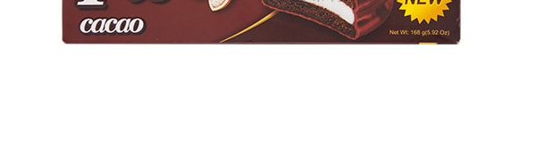 韩国LOTTE乐天 棉花糖夹心可可巧克力派 6个装 168g