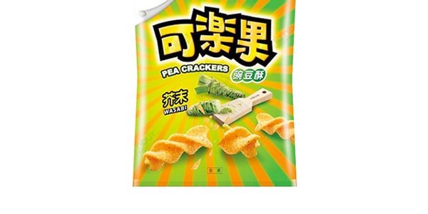台湾联华食品 可乐果 豌豆脆 芥末味 57g 阿妹代言