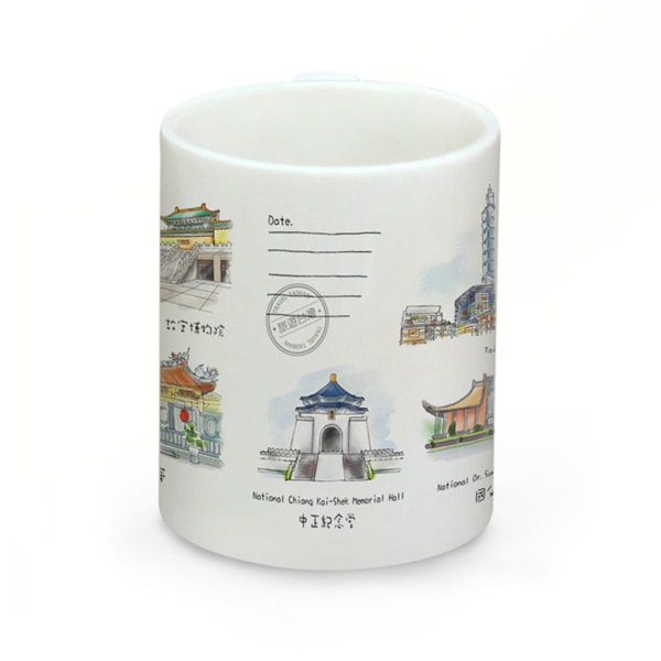 Taiwan Mug Attractions Series #Taipei City 380ml