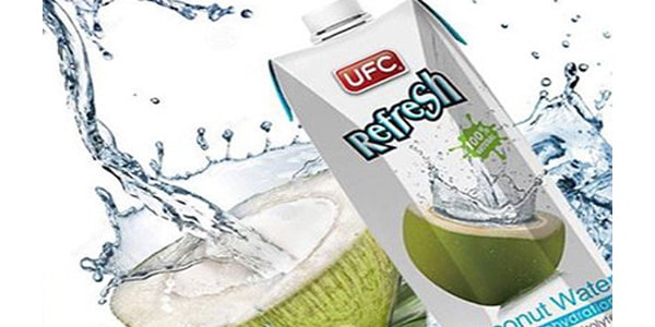 泰国UFC REFRESH 100%纯椰子水 500ml【低脂低热量】【椰青美式DIY】