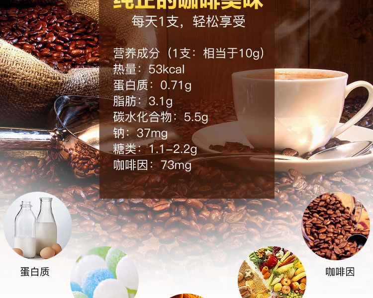 [日本直邮] 日本AGF Blendy Stick宇治咖啡欧蕾 微糖 8.5g×10支