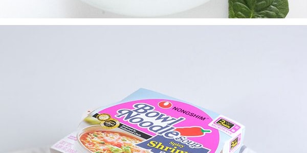 韓國NONGSHIM農心 Bowl Noodles3分鐘微波碗 拉麵 辣鮮蝦口味 86g