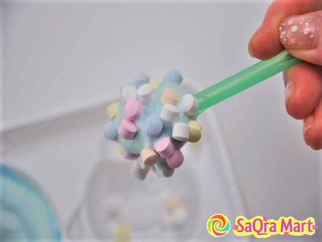          【日本直邮】 KRACIE嘉娜宝 苏打味卷卷棉花糖DIY自制手工糖果玩具 25g