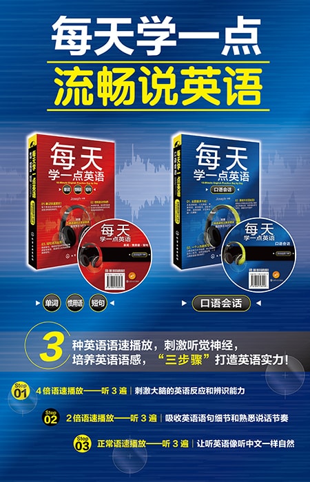 每天学一点英语（单词·惯用语·短句+口语会话套装共2册）（附光盘