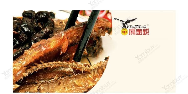 鷹金錢 辣豆豉魚 即食罐頭184g【中華老字號 】